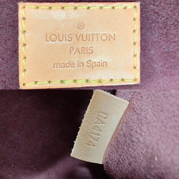 343875AR (X6) Louis Vuitton Crossbody Bag Montaigne MM Brown Monogram - Picture 9 of 10